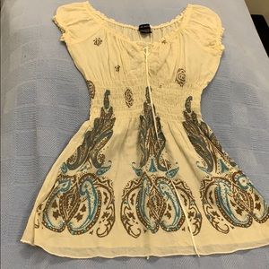 Light weight babydoll top